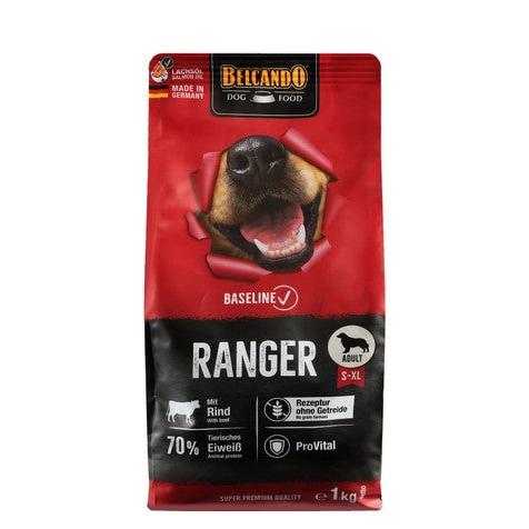 Belcando Baseline Ranger Dry Food with Beef in Salmon Oil for Small to XL Breed Adult Dogs 1 KG