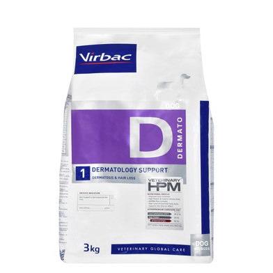 Virbac Veterinary HPM Dermatology Support Dry Dog Food 3 KG