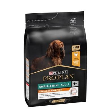 Purina Pro Plan Everyday Nutrition Dry Food with Chicken for Small & Mini Breed Adult Dogs (1+ Years) 3 KG