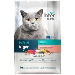 Inter Nutri Vigor Dry Food with Fish, Antarctic Krill & Rice for Adult Cats 3 KG