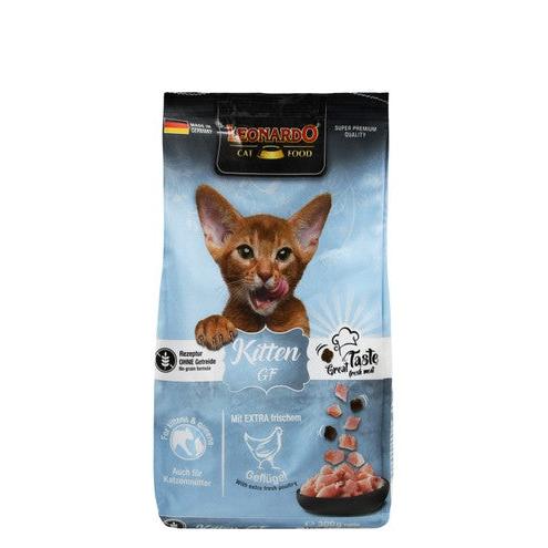 Leonardo GF Dry Food with Poultry for for Kittens, Pregnant & Nursing Cats (0-12 Months) 300 GR