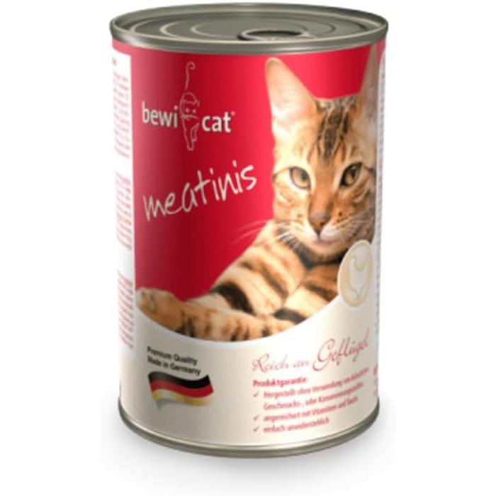 Bewi Cat Meatinis Wet Food with Chicken 400 GR