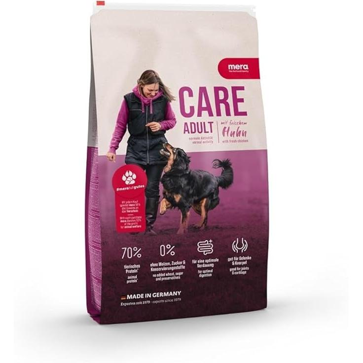 Mera Care Dry Food with Chicken for Adult Dogs 4 KG