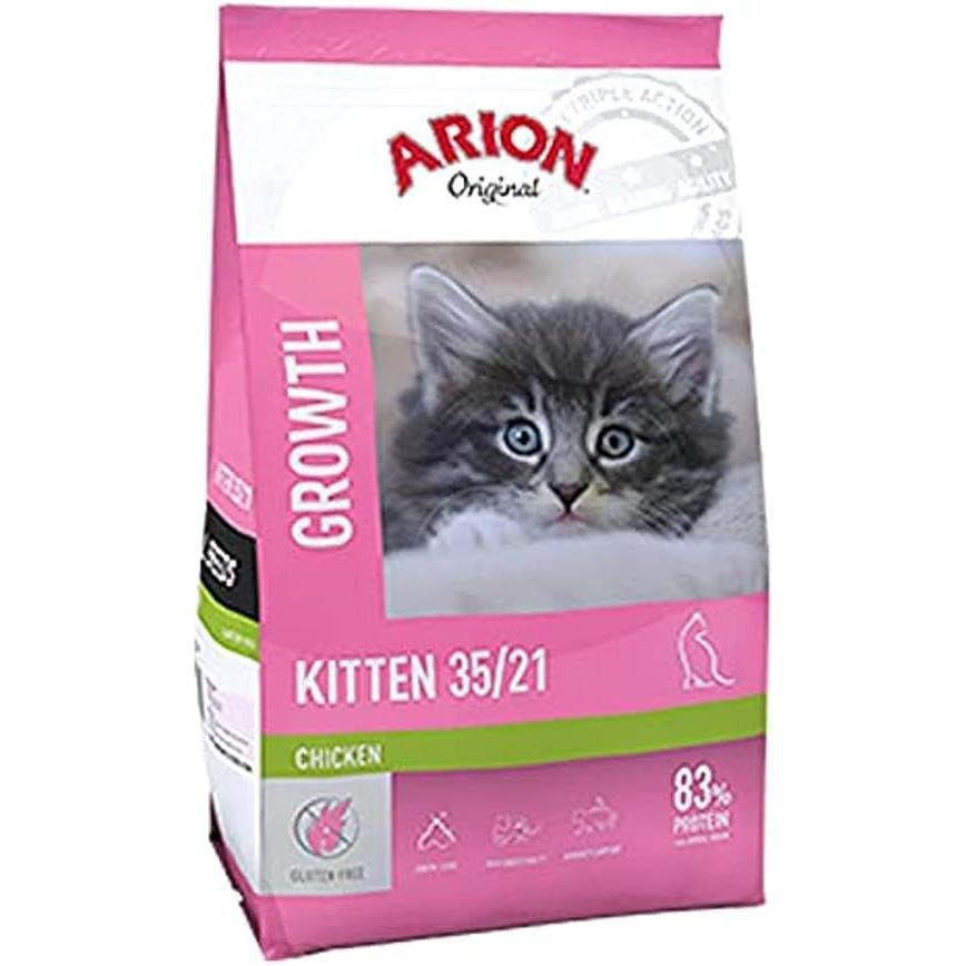 Arion Original Growth Dry Food with Chicken for Kittens 2 KG