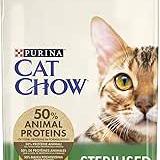 Purina Cat Chow Dry Food with Chicken for Sterilized Adult Cats 1.5 KG