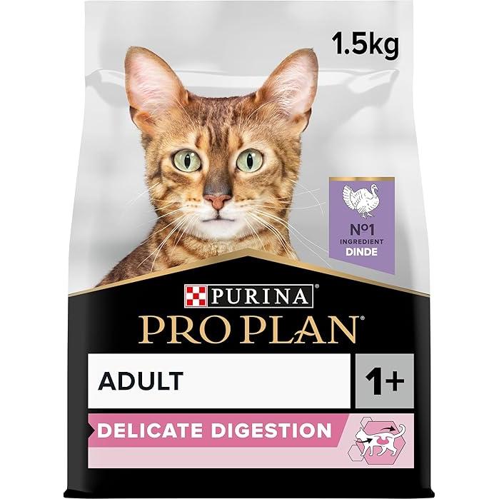 Purina Pro Plan Delicate Digestion Dry Food with Turkey for Adult Cats (1+ Years) 1.5 KG