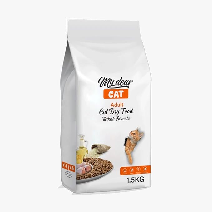 My Dear Cat Dry Food with Chicken for Adult Cats 1.5 KG
