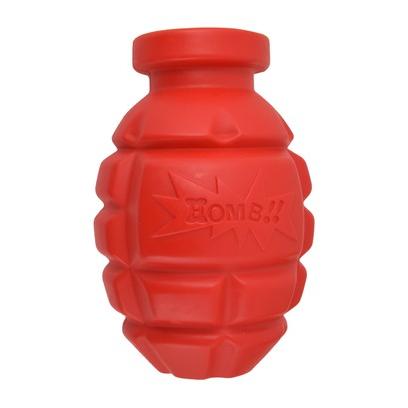 Suprium Red Bomb Shape Chew Dog Toy 1 PCS