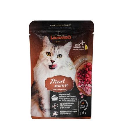 Leonardo Wet Food with Meat for Adult Cats 85 GR