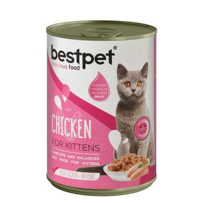 bestpet Cat with chicken for kitten400g