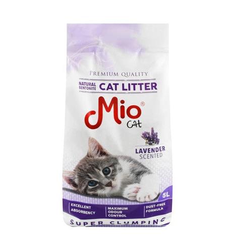Mio Eco-Friendly Bentonite Super Clumping Cat Litter Lavender Scent 5 L