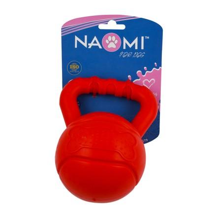 Naomi Red Kettlebell Shaped Dog Chew Toy 1 PCS