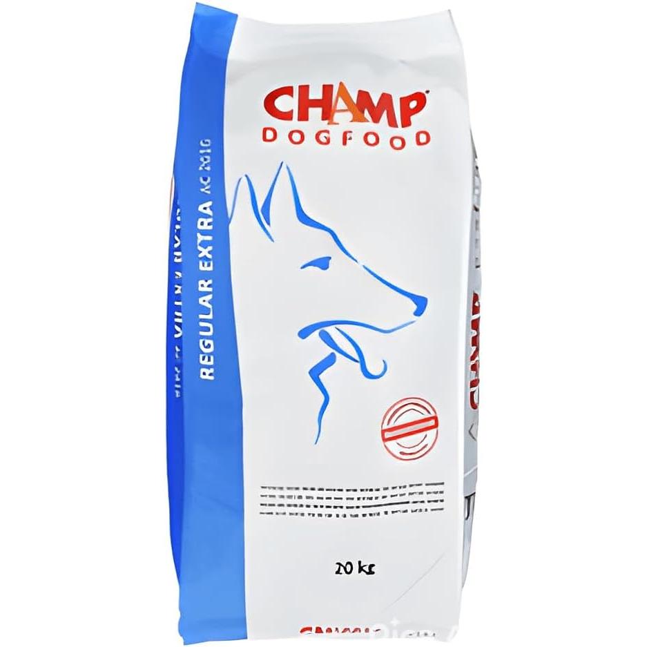 Champ Regular Extra Complete Dry Food for Normal to Active Dogs 20 KG