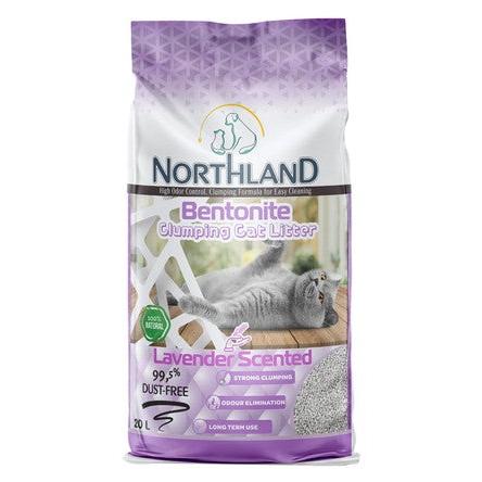 Northland Bentonite Clumping Cat Litter Lavender Scent 20L