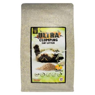 Doodzy Ultra Clumping Cat Litter Lemon Scent 20 L
