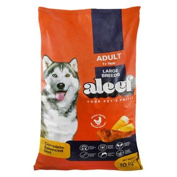 Aleef Dry Food with Chicken & Corn for Large Breed Adult Dogs (1+ Years)