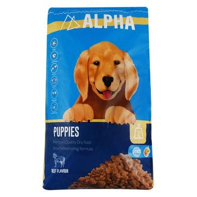 Alpha Dry Food Beef Flavor for Puppies
