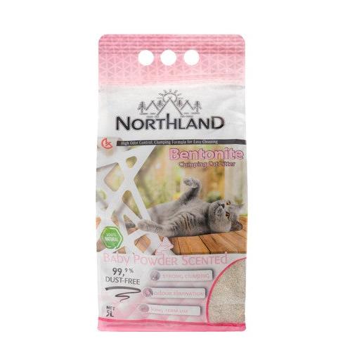 Northland Bentonite Clumping Cat Litter Baby Powder Scent 5L