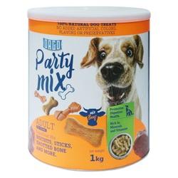 Orgo Party Mix Super Treat with Beef for Adult Dogs (1+ Years) 1 KG