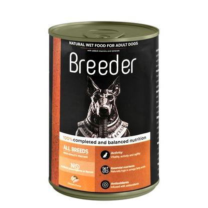 Breeder Wet Food with Chicken for Adult Dogs 400G