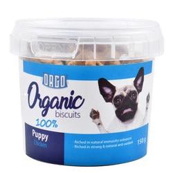 Orgo Organic Biscuit Treats with Chicken for Puppies 150 GR