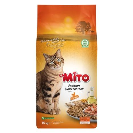 Mito Dry Food with Chicken for Adult Cats 15 KG