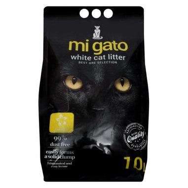 Mi Gato White Clumping Cat Litter Jasmine Scent 10 L