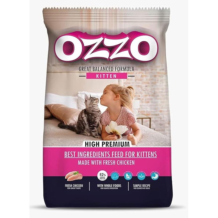 Ozzo Dry Food with Chicken for Kittens 1 KG