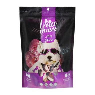 Vita Maxx Mixed Bone Dog Treats with Liver 500G