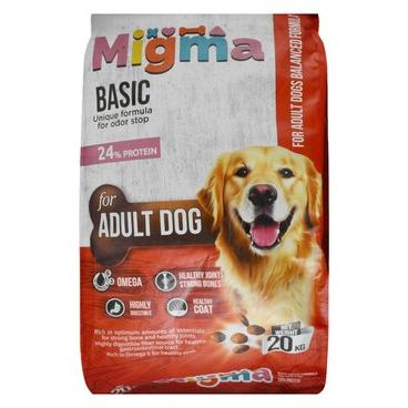 Migma 24% Protein Dry Food for Adult Dogs 20 KG