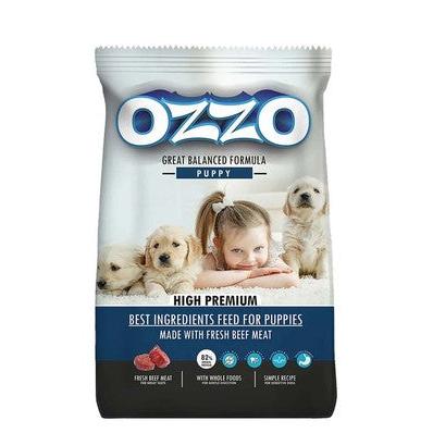 Ozzo Dry Food with Beef for Sensitive Puppies 4 KG