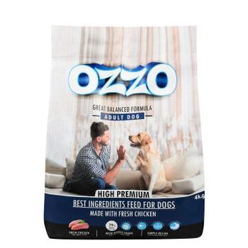 Ozzo Dry Food with Chicken for Sensitive Adult Dogs 4 KG
