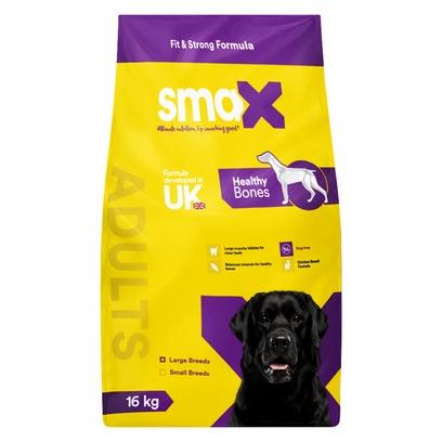 Smax Dry Food with Chicken for Large Breed Adult Dogs
