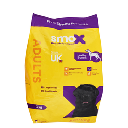 Smax Dry Food with Chicken for Large Breed Adult Dogs