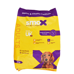 Smax Dry Food with Chicken for Small Breed Adult Dogs