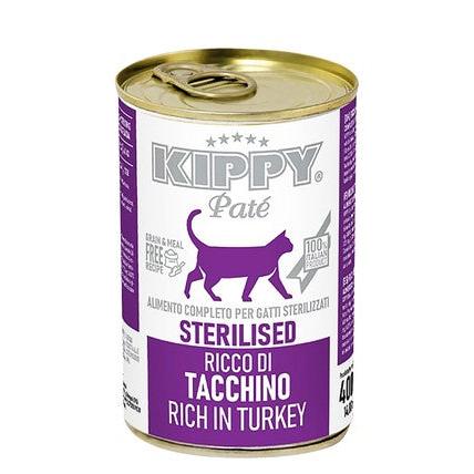 Kippy Pate with Turkey for Sterilized Cats 400 GR