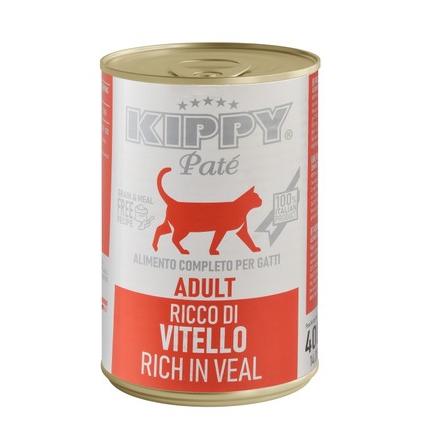 Kippy Pate with Veal for Adult Cats 400 GR