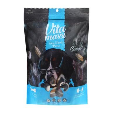 Vita Maxx Bone Shaped Dog Treats with Seafood 500G