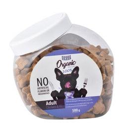 Orgo Organic Biscuit Treats with Chicken & Rice for Adult Dogs 500 GR